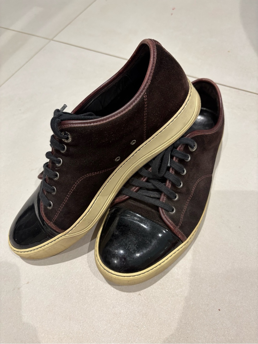 Men’s Lanvin DBB1 Lace-Up Sneakers